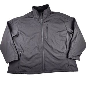 Pulse Softshell Jacket Mens 4XL Black Waterproof Windproof Fleece Lined Outdoors
